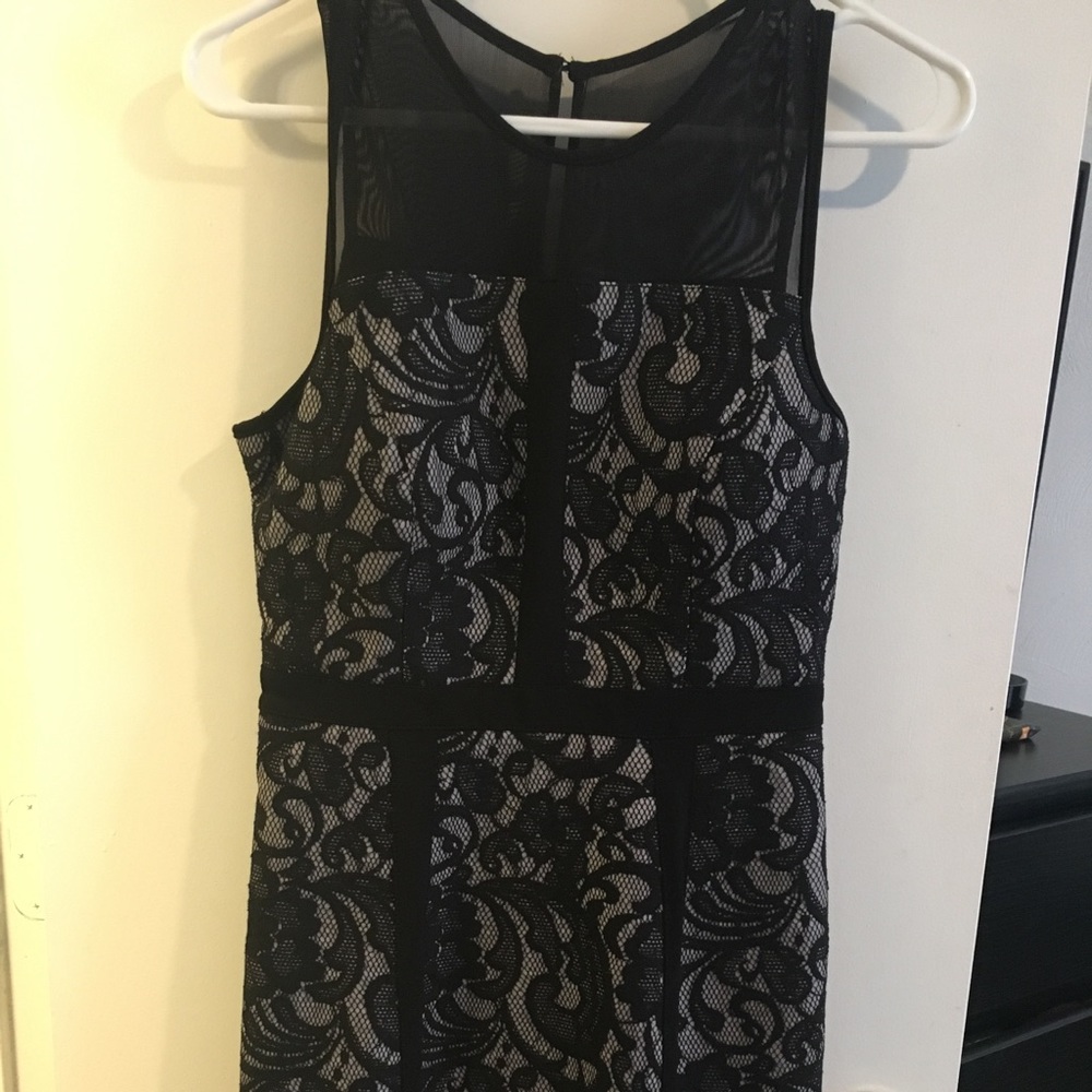 Black Floral Formal Dress